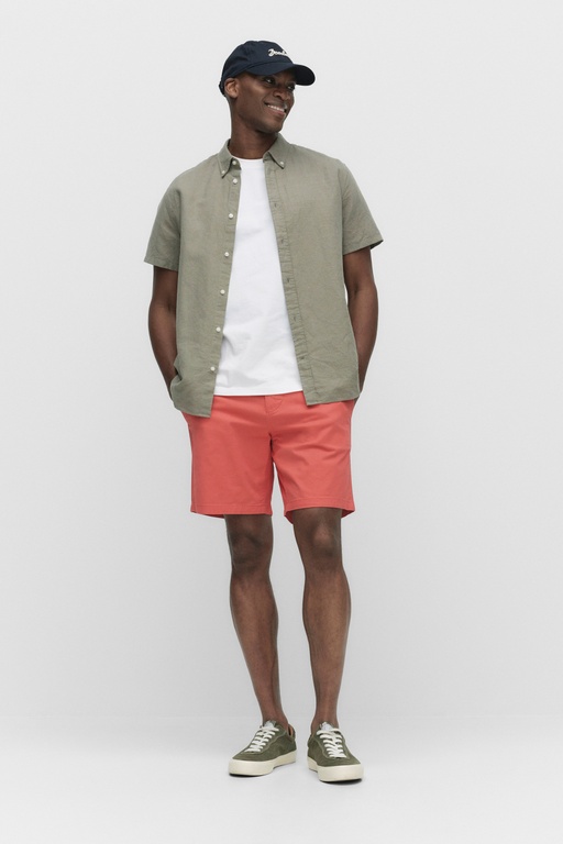 Richard chino shorts SUMMER RED